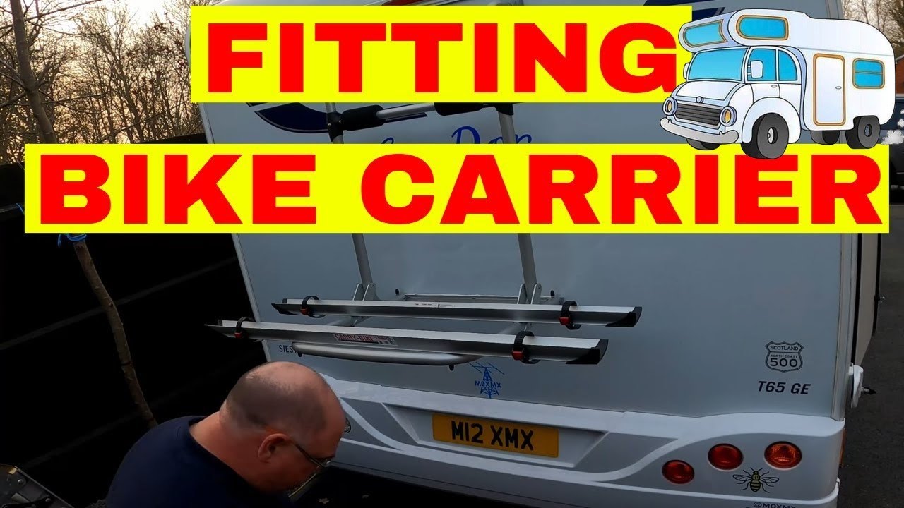 Fitting a Fiamma Carry-Bike UL Bike Carrier Rack