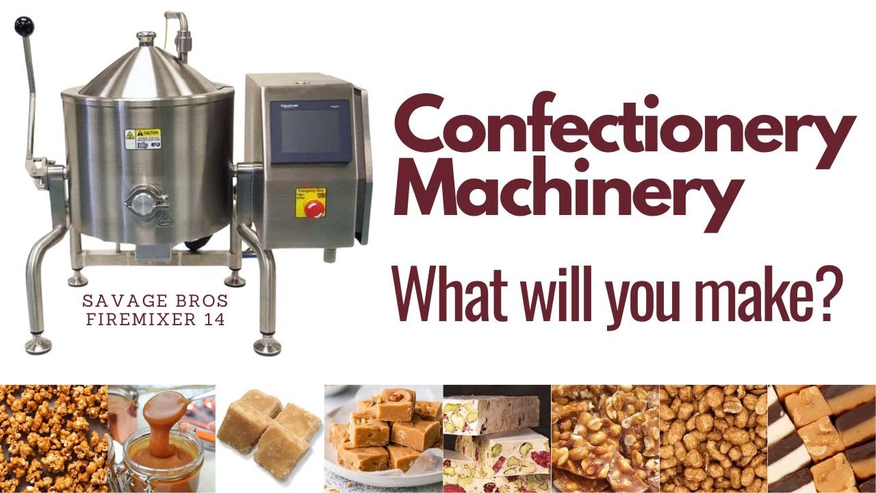 Fudge making machine | Savage Bros Firemixer-14 fudge making machine
