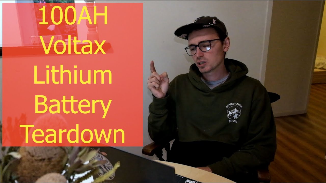 Cut Open Ebay Voltax 100AH Lithium Battery!