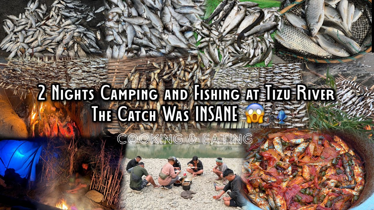 2 Nights Camping at Tizu River 😱 Unlimited Fishing & INSANE Catch.