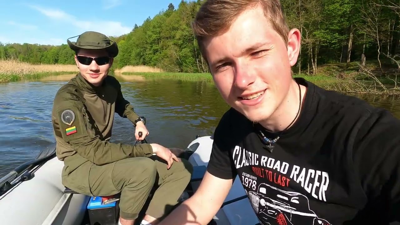 Lydekų sezono atidarymas Kalvių ežere