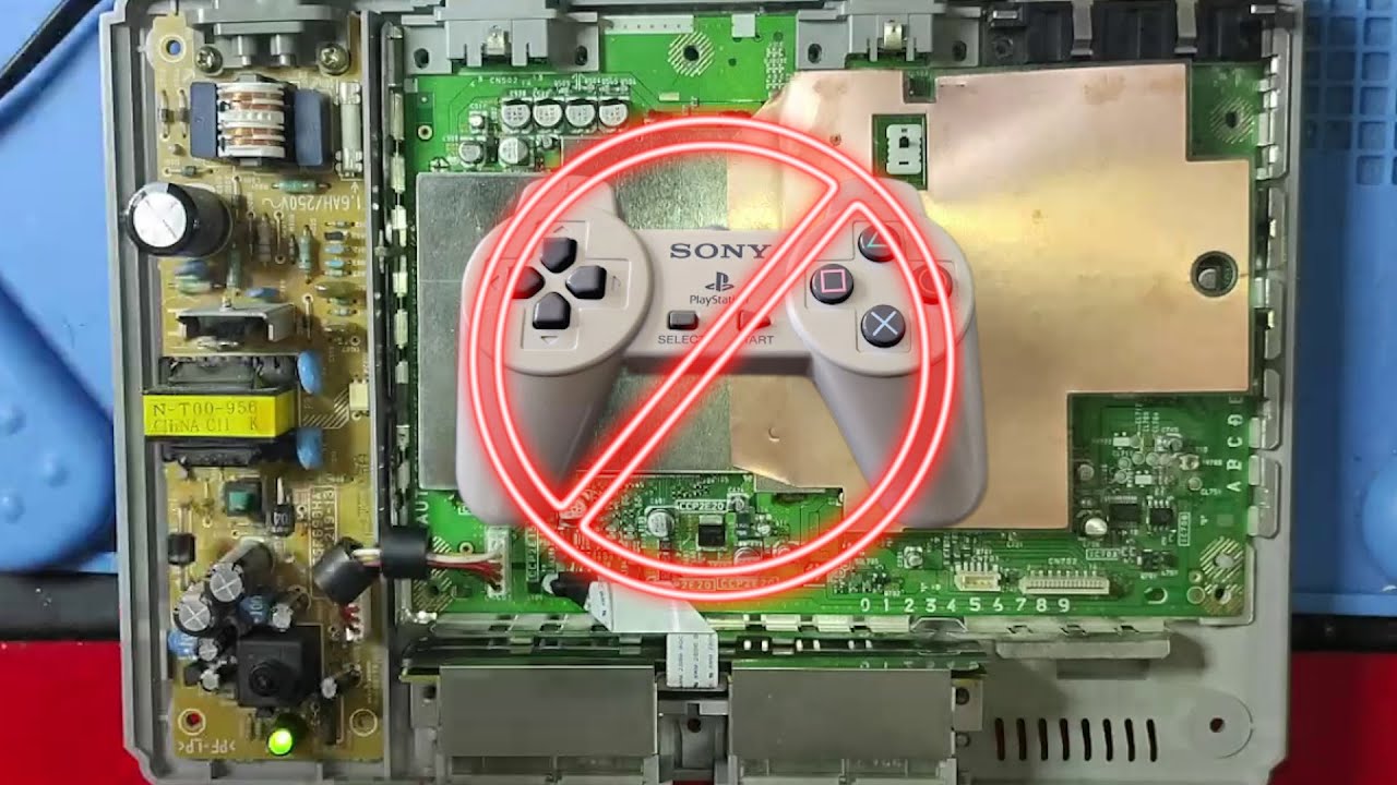 Playstation 1 problème manette