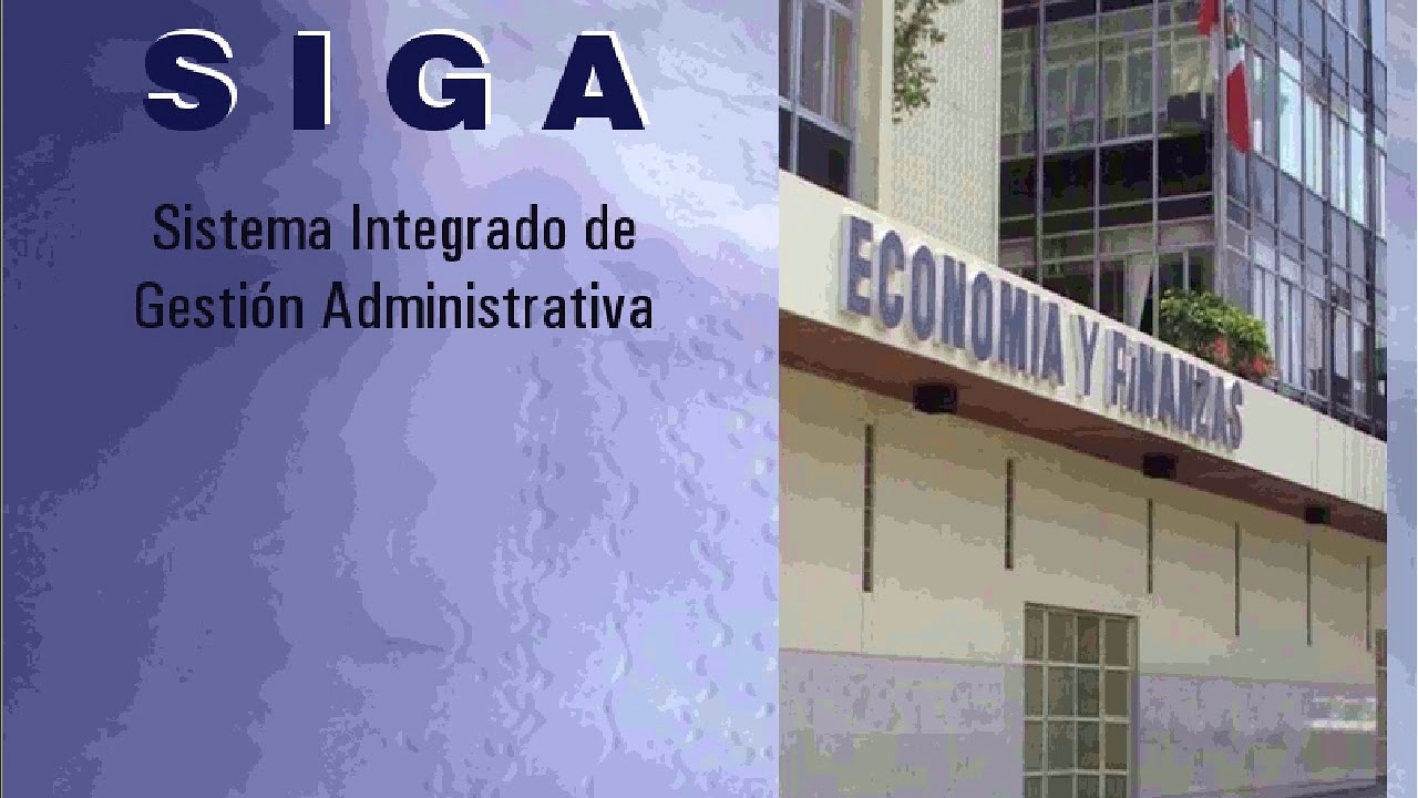 Generar PECOSAS en el SIGA MEF - Detallado