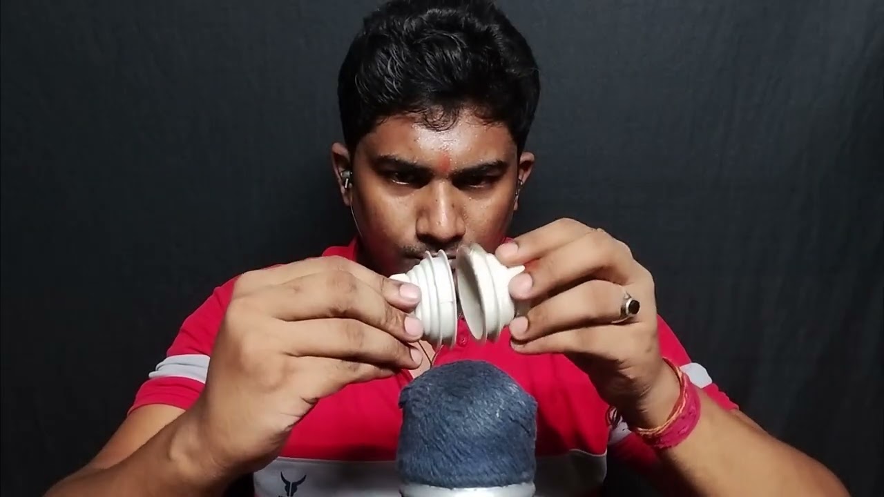 asmr mic scratching and tapping mouth sounds