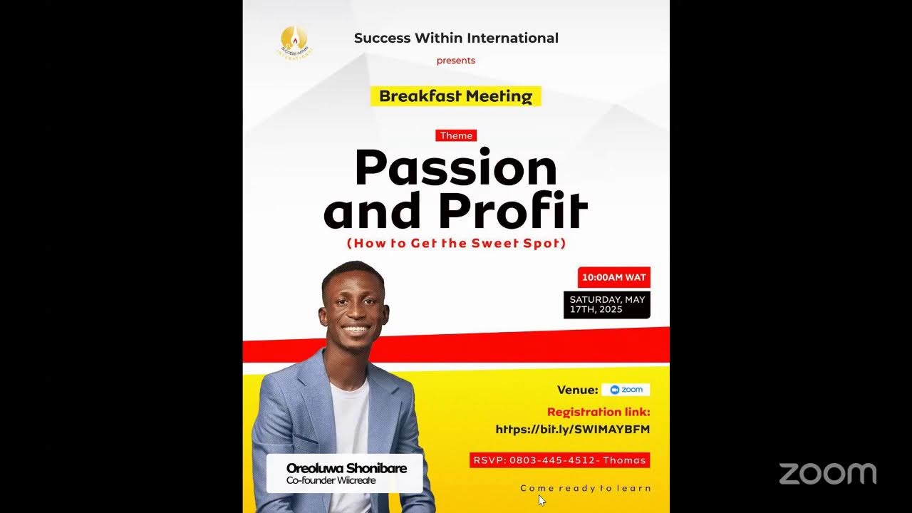 Turning passion into profit