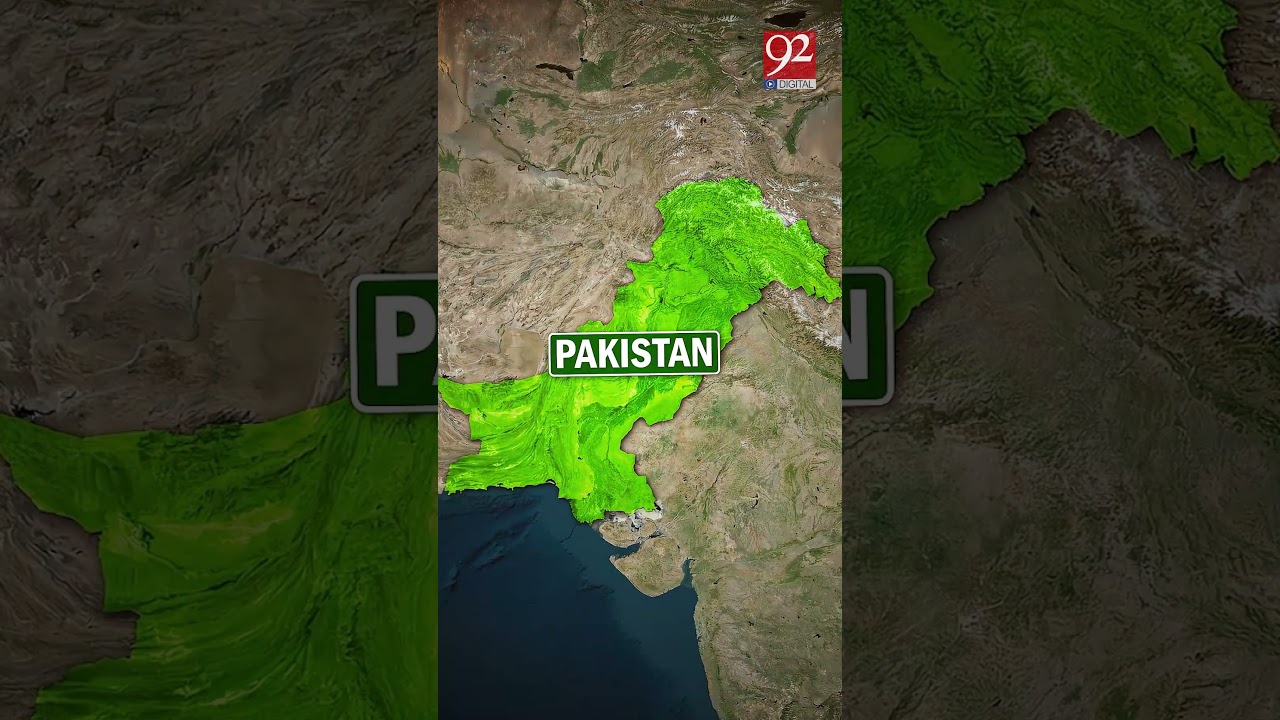 Mapping! Natural and Artificial Lakes of Pakistan | 92NewsHD