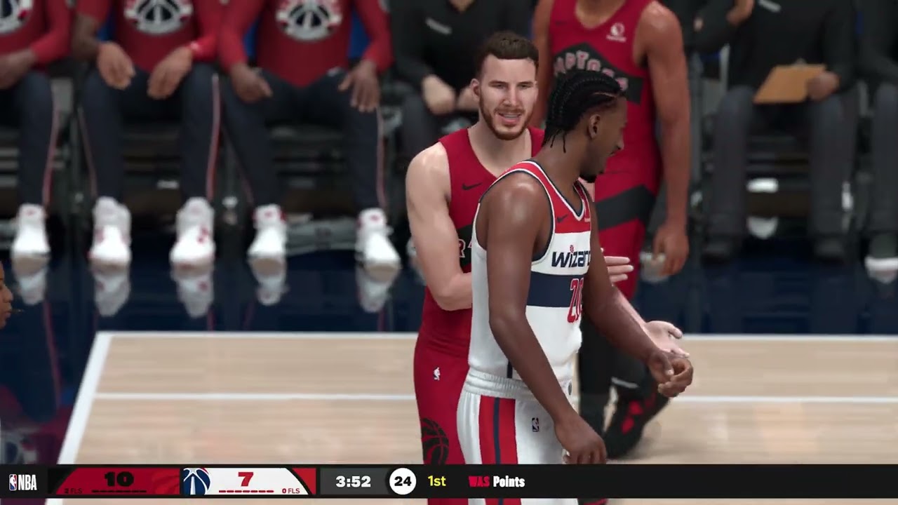 NBA 2K26 Gameplay: Toronto Raptors vs Washington Wizards - (Xbox Series X) [4K60FPS]