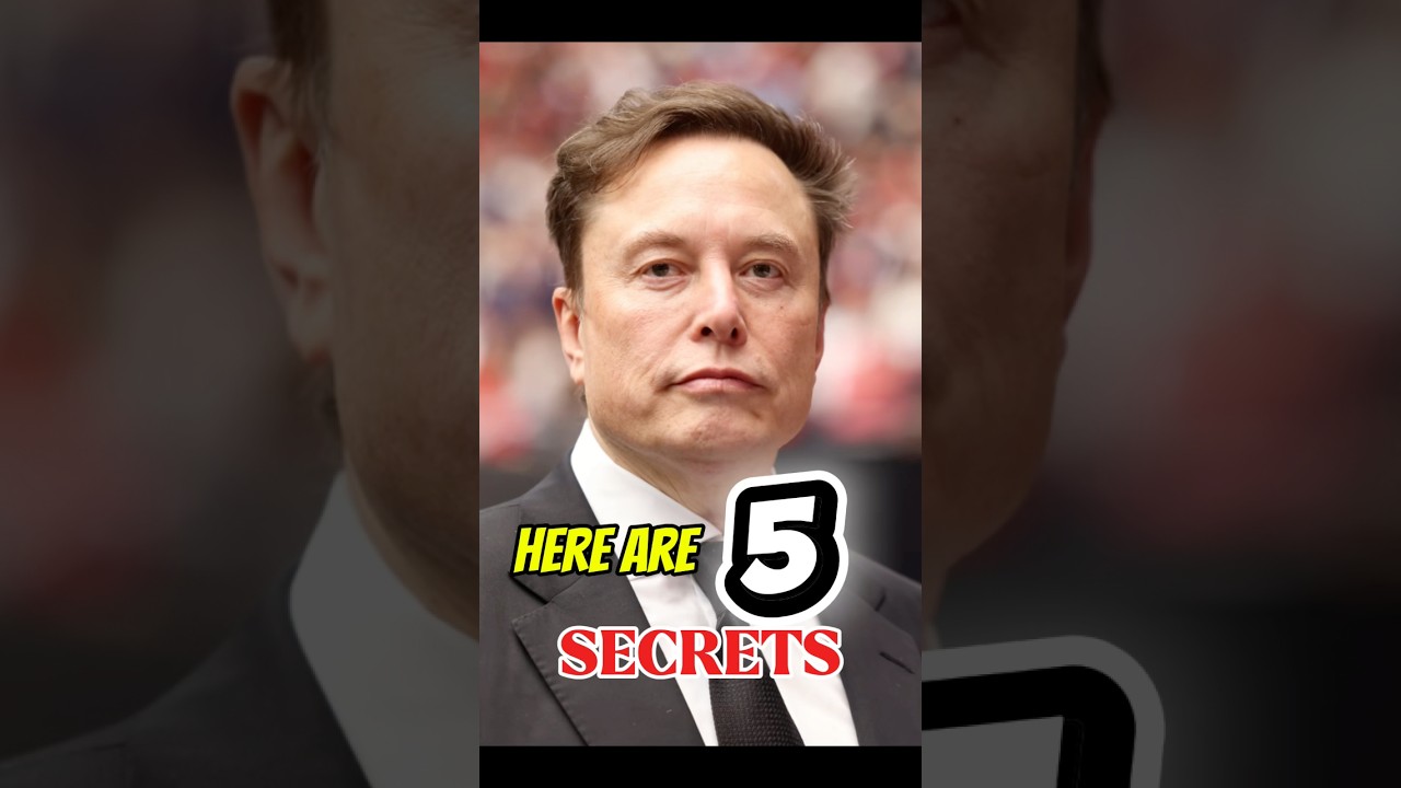 5 Secrets Elon Musk Uses to Win Always 🚀 #youtubeshorts #elonmusk #podcast #motivation
