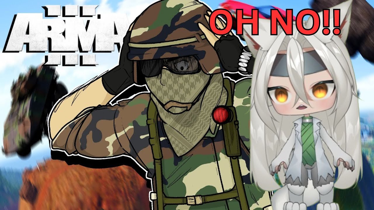 Vtubers React to Rubix Raptor | REALITY IS RAPIDLY COLLAPSING | Arma 3