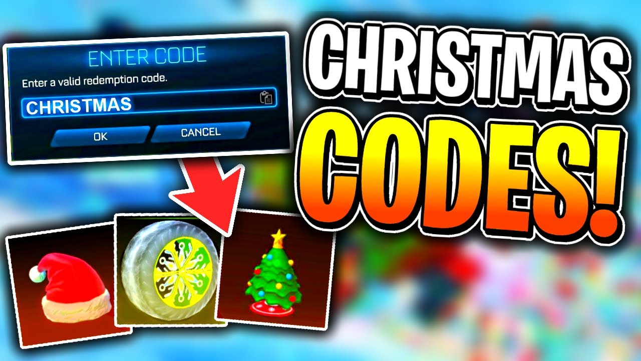 *NEW* Rocket League CHRISTMAS Redeem Codes!