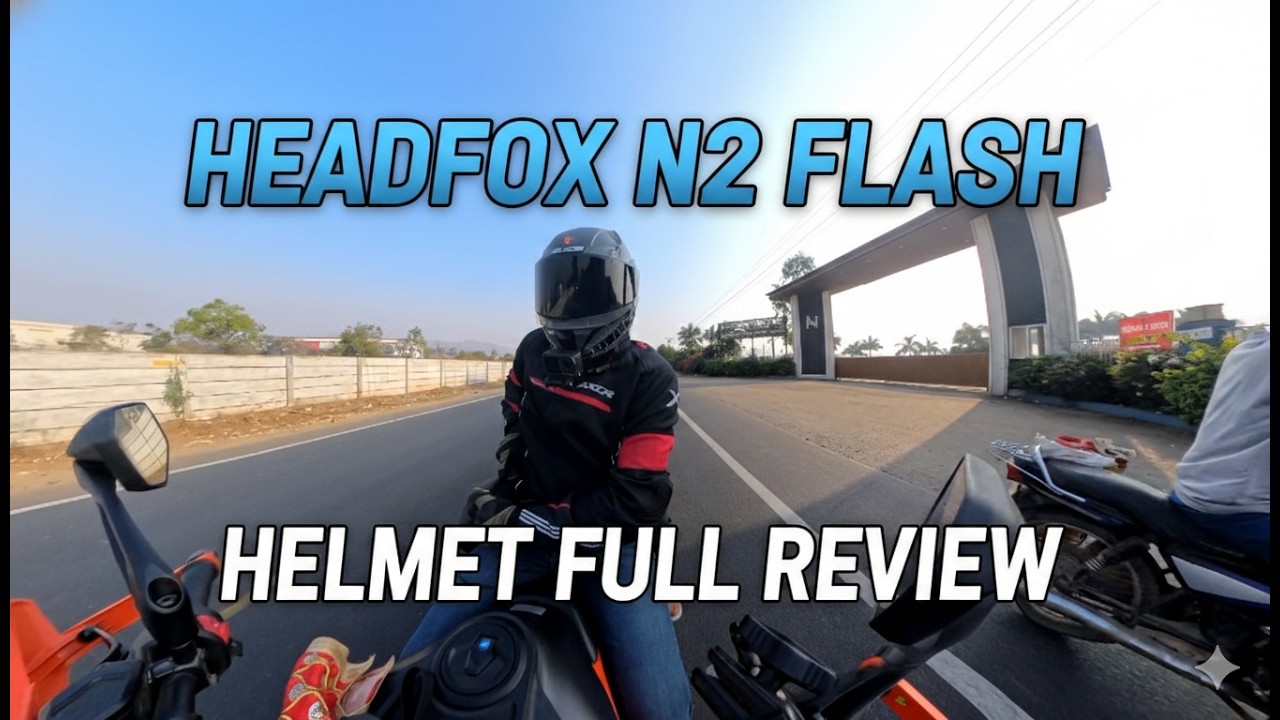 Headfox N2 Flash Wold Bluetooth Helmet | Best Bluetooth Helmet ?