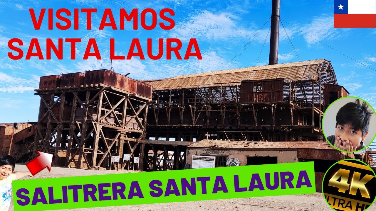 SALITRERA SANTA LAURA - IQUIQUE - recorrido completo👍