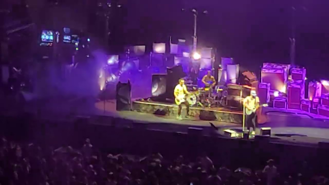 Blink 182 - (Back 1/2) Rollercoaster / DANCE WITH ME - Live - Charleston, SC - 9-1-2025
