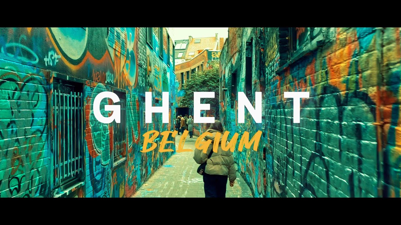 GHENT 4K Cinematic Drone Video | DJI Mini 4 Pro