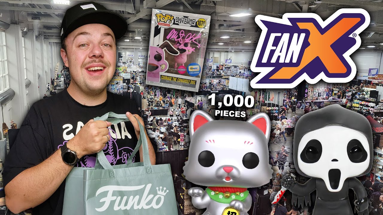 I Found MEGA Funko Pop GRAILS & Exclusives at Comic Con! (FanX 2023)