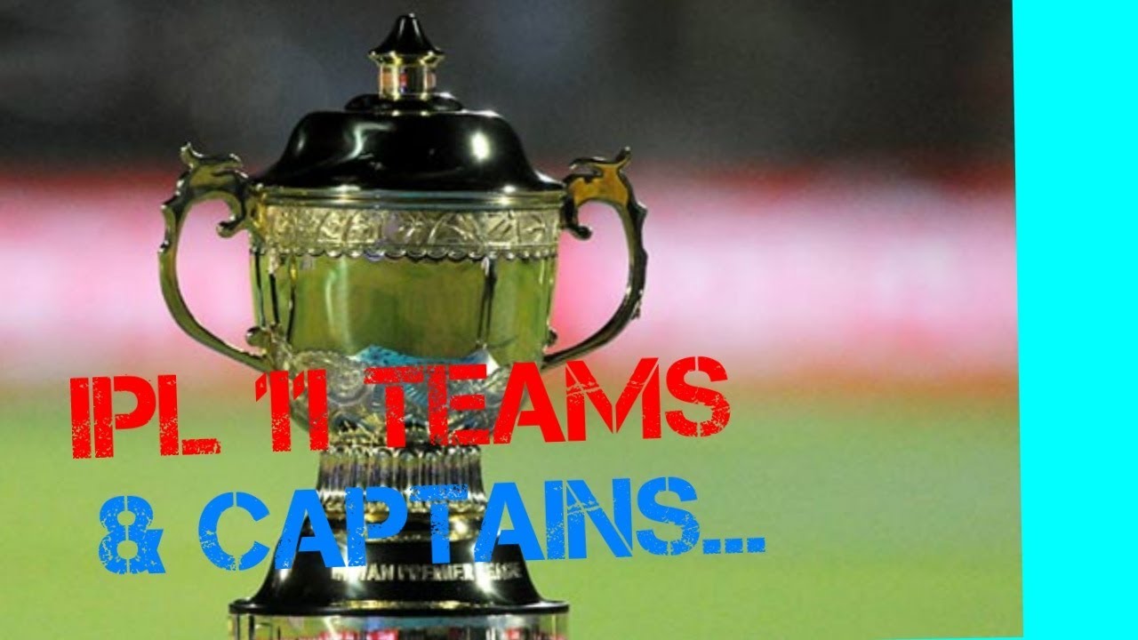 IPL 11: IPL TEAMS AND CAPTIANS...... by lion lions