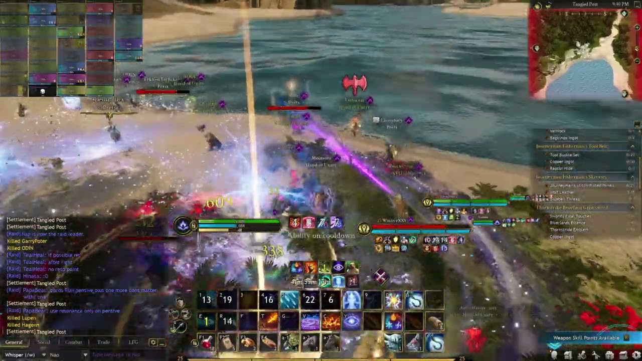 Caravan Raid Hand of Unity Bye Bye Prets (i was late)