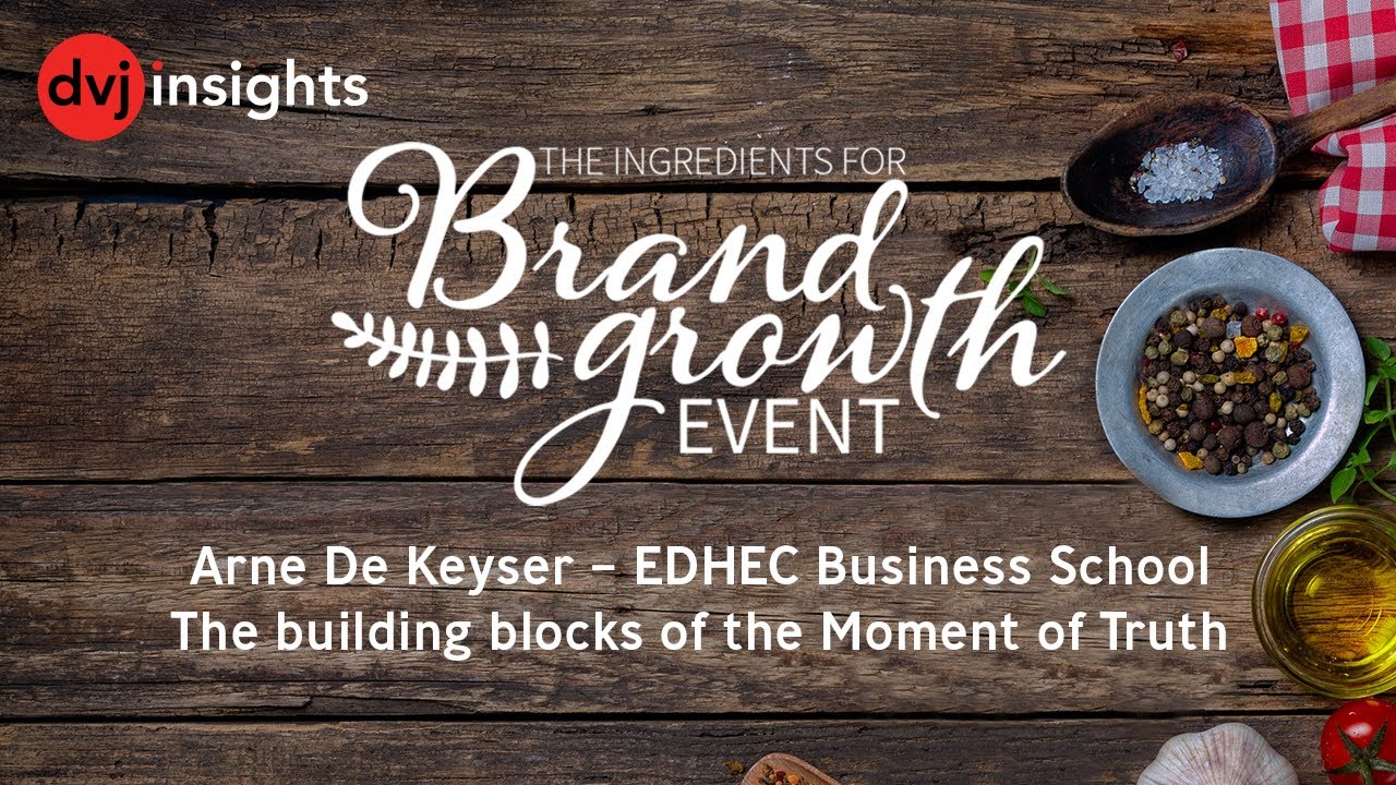 Arne De Keyser &ndash; EDHEC Business School | Brand Growth Event 2022