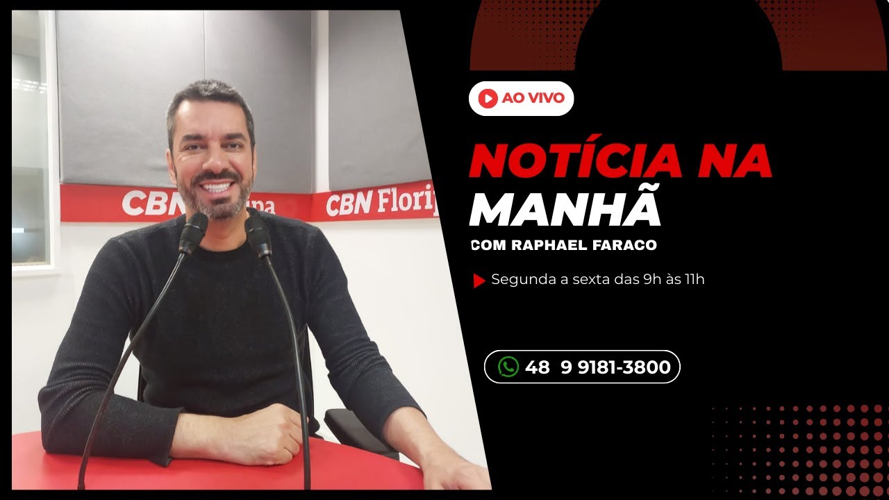 NOT&Iacute;CIA NA MANH&Atilde; | AO VIVO R&Aacute;DIO CBN | TR&Acirc;NSITO, CLIMA E MUITO + | COM RAPHAEL FARACO | 08/01/2026