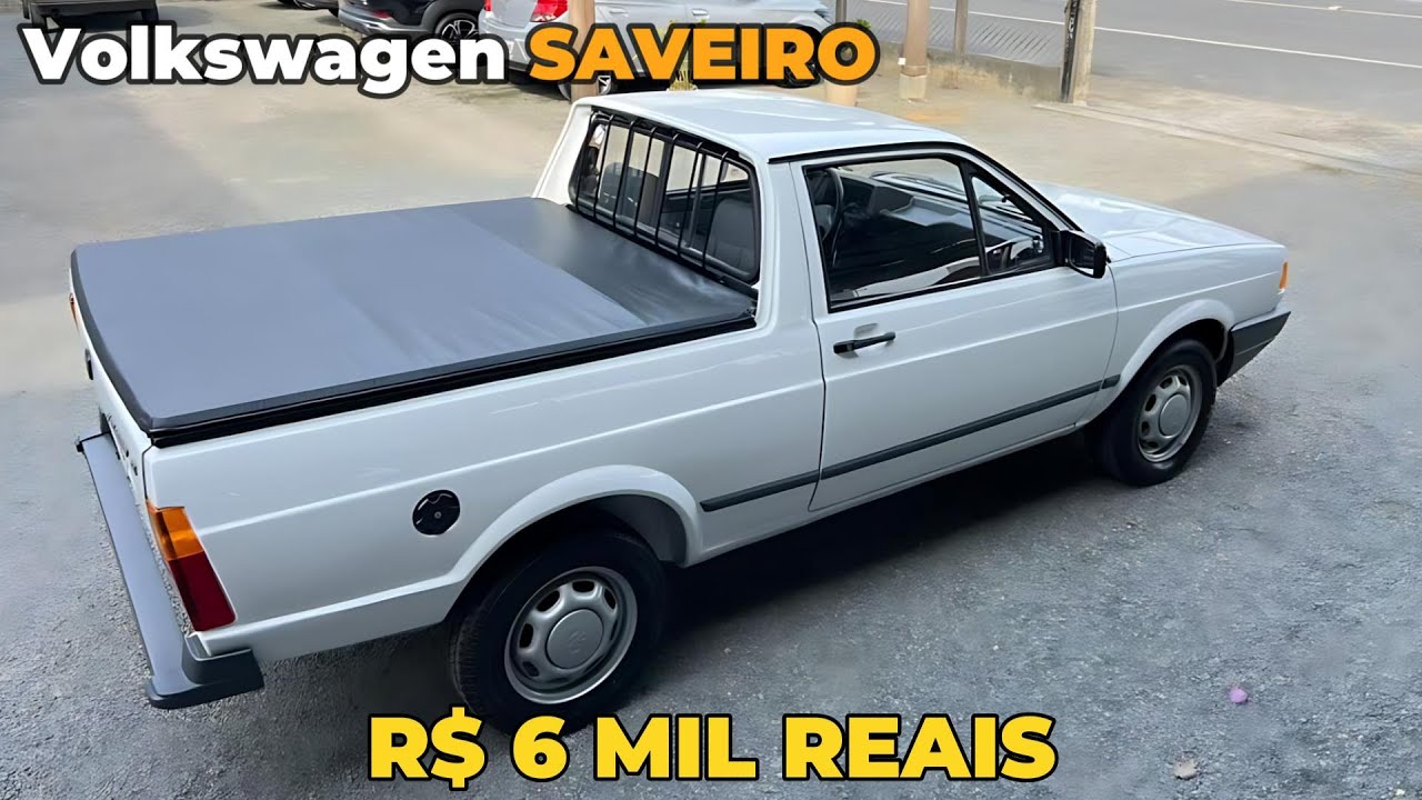 VOLKSWAGEN SAVEIRO A VENDA POR APENAS 6 MIL REAIS #volkswagen