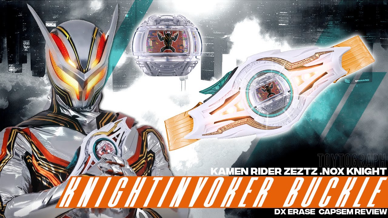 Странствующий агент во сне... - KAMEN RIDER ZEZTZ NOX KNIGHT - DX KNIGHT INVOKER BUCKLE REVIEW Обзор