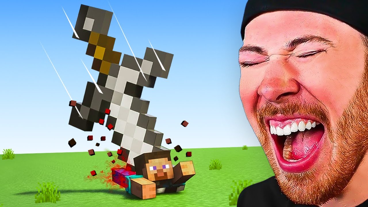 Steve VS Minecraft Swords?! (Funny Animation)