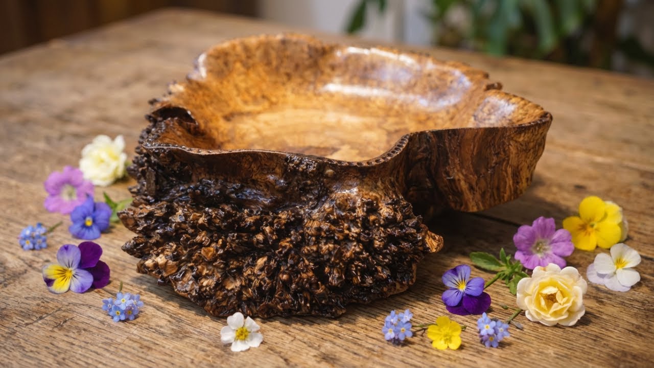 This CRAZY Burl Pattern Appears Only Once in a Lifetime