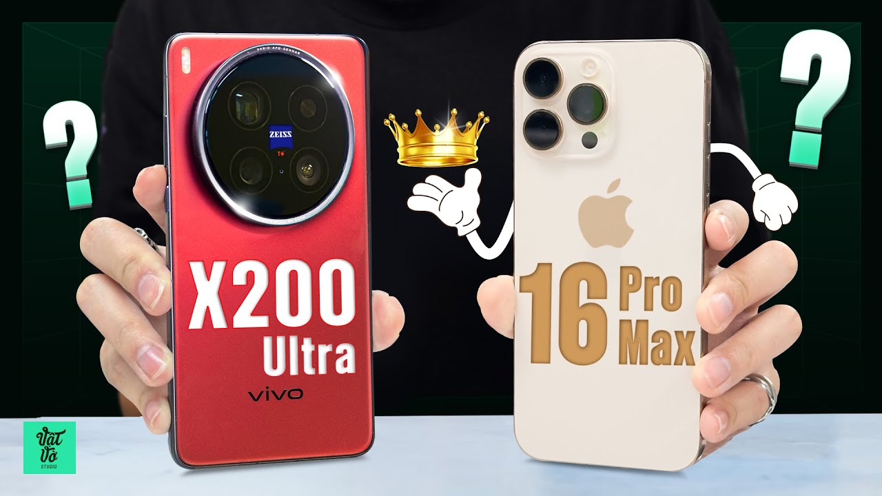 So sánh vivo X200 Ultra và iPhone 16 Pro Max: vivo quay video hơn iPhone?
