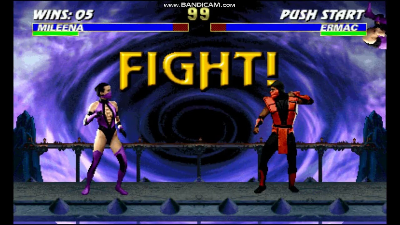 Ultimate Mortal Kombat 3 Mileena playthrough