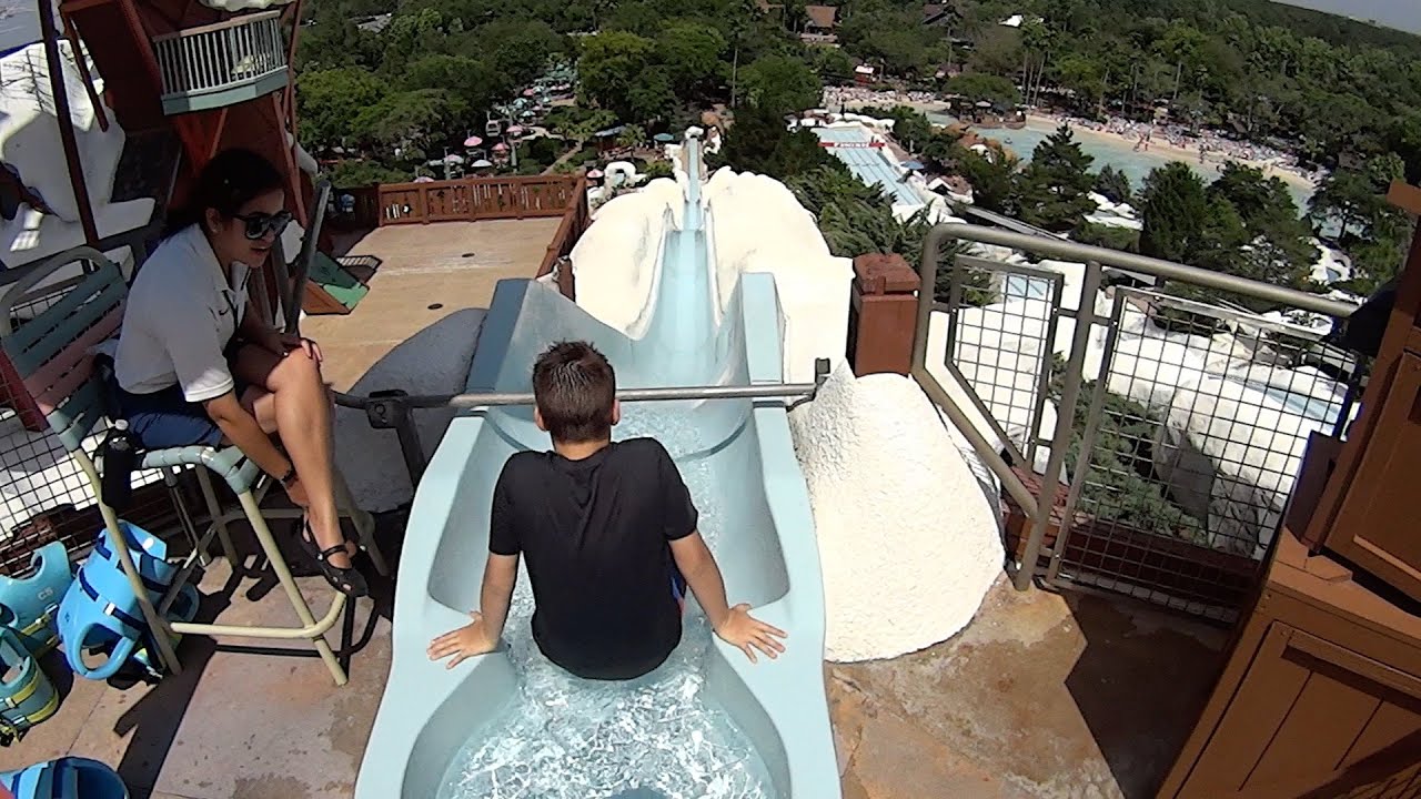 Slush Gusher Water Slide at Disney's Blizzard Beach