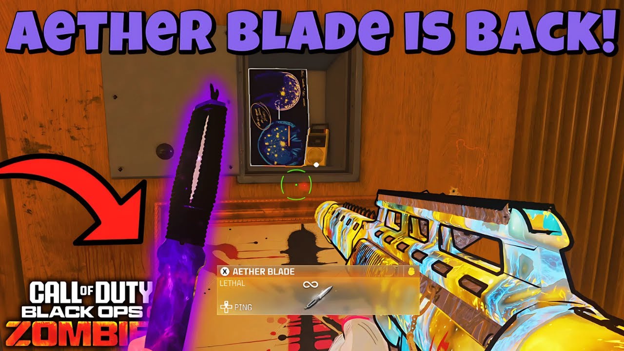 How to Get the Aether Blade in Black Ops 6 Zombies Reckoning Easter Egg