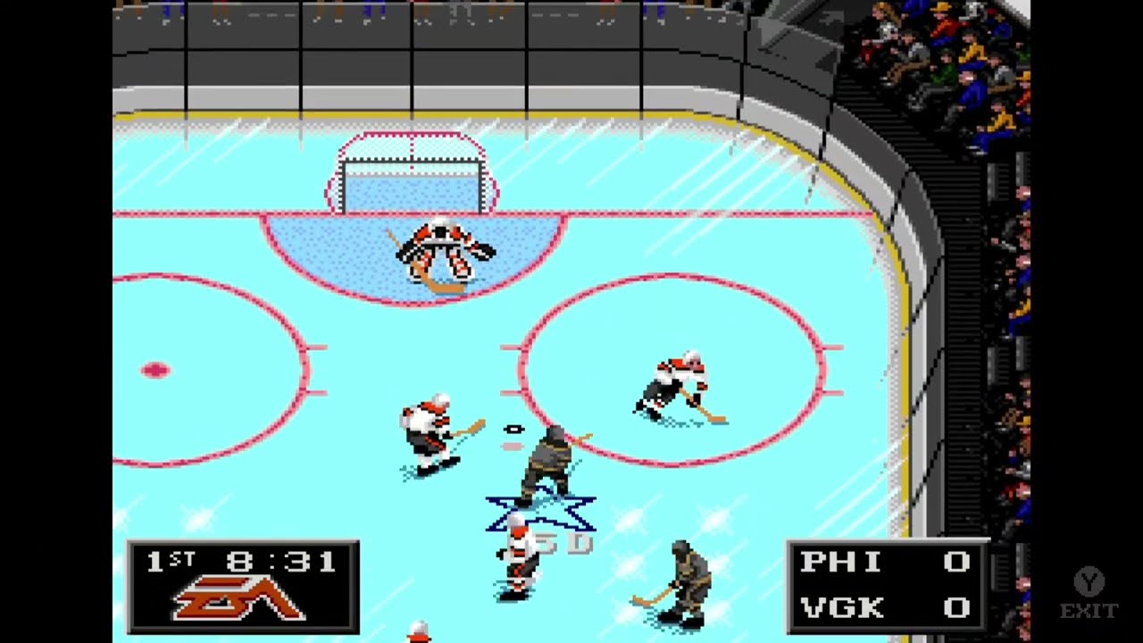 NHL 94 Rewind 🏒 Jon Merrill Goal