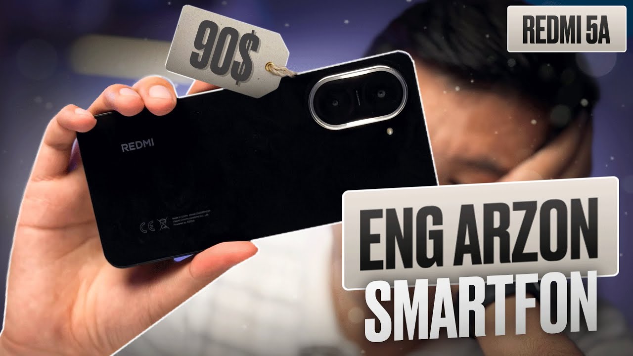ENG ARZON SMARTFON REDMI A5 TO'LIQ OBZOR O'ZBEK TILIDA