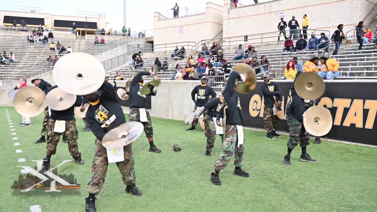 Alabama State University Homecoming - TTB Current & Alumni Percussion Sections - 2019