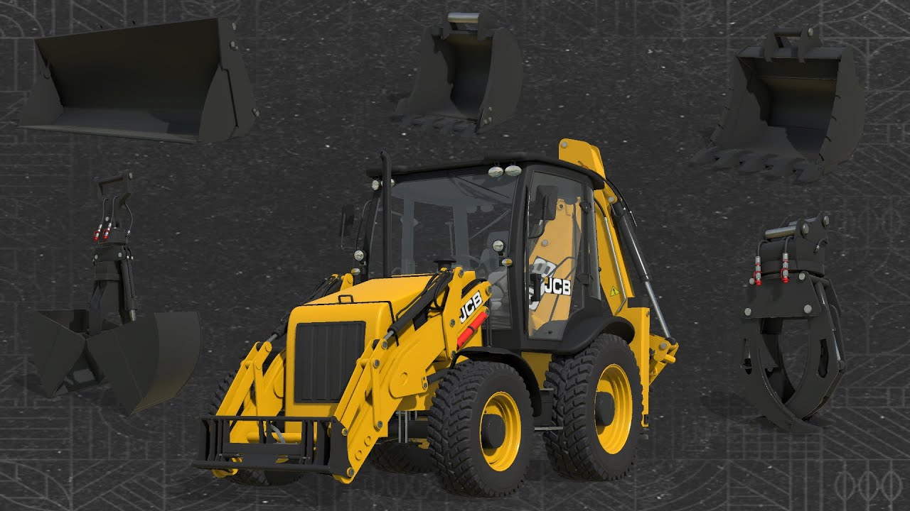 FS25 - JCB Backhoe Loader