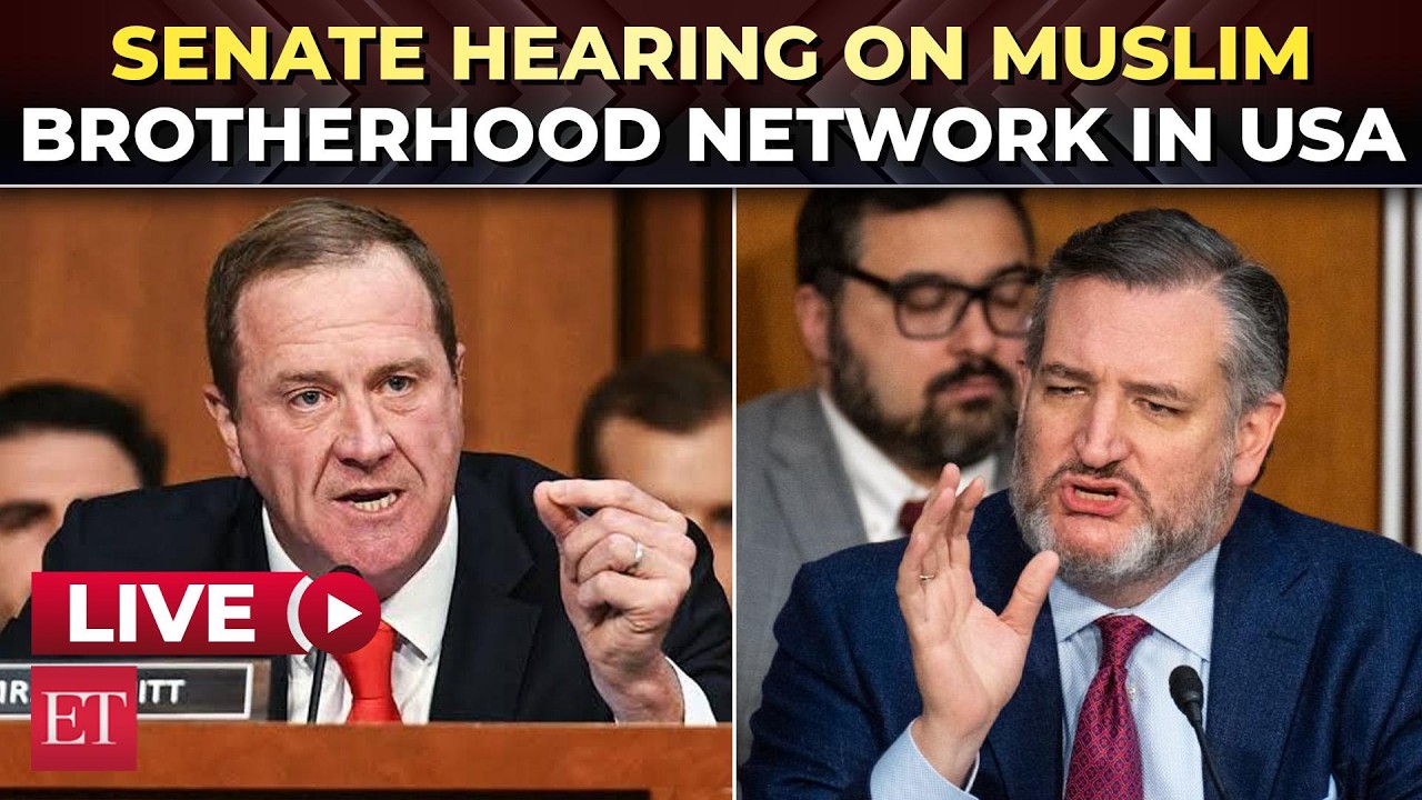 LIVE | Explosive Senate hearing on Muslim Brotherhood network in America