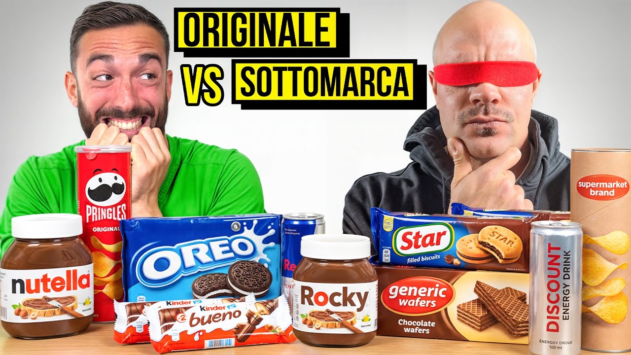 RICONOSCI L'ORIGINALE vs la SOTTOMARCA ! con @DANNY_LAZZARIN