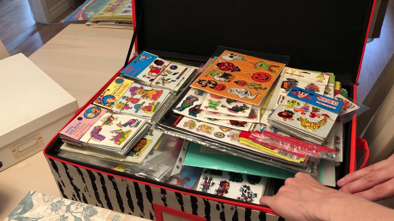sticker collection show and tell 4 : overview