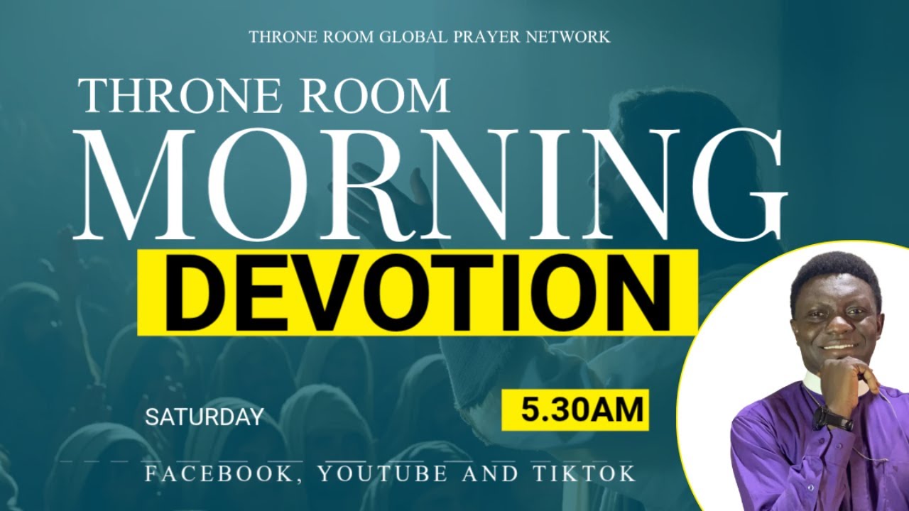 THRONE ROOM DEVOTIONAL WITH AMB. GABRIEL ASENSO || 14.02.2026 || #prayer #worship #God #Encounter