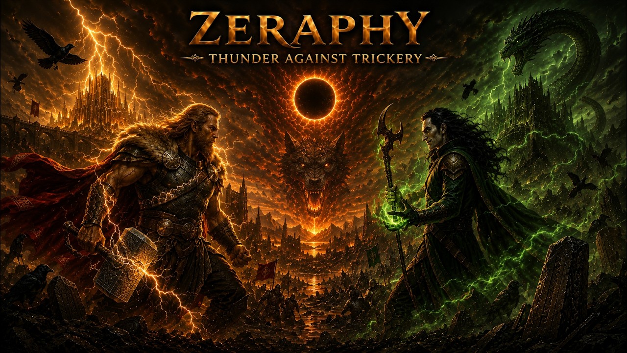 ZERAPHY &ndash; Thunder Against Trickery (Official Music Video) | Epic Viking Power Metal 2026