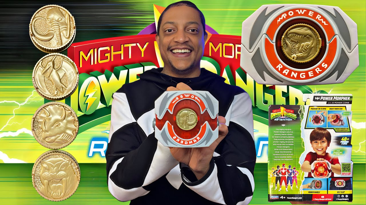 MIGHTY MORPHIN POWER RANGERS | RE-IGNITION | POWER MORPHER | UNBOXING & REVIEW | PLAYMATES⚡️⚡️⚡️