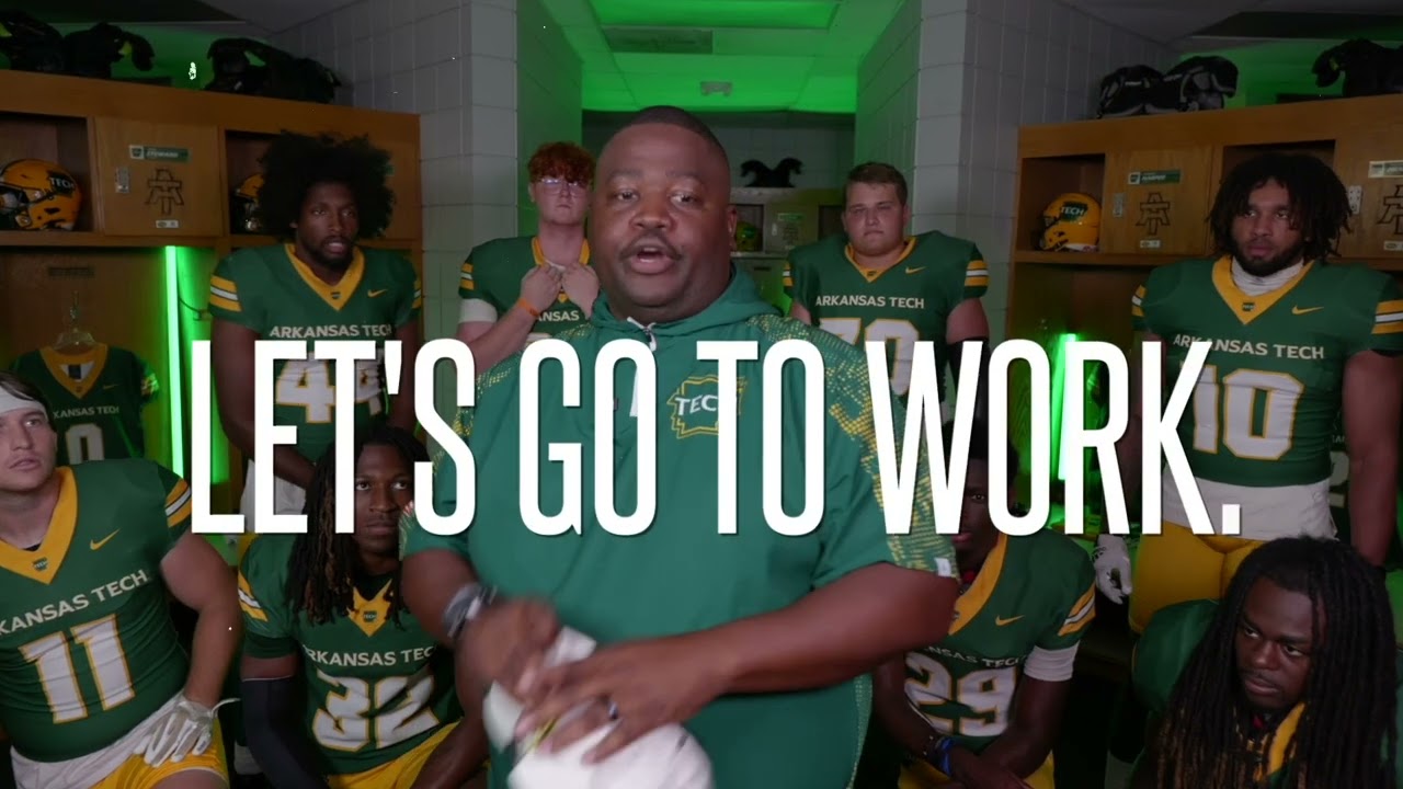 Arkansas Tech Football 2025: Go To Work.