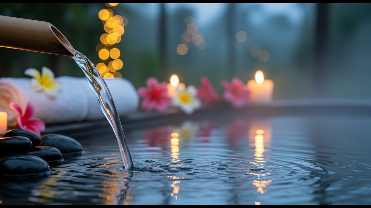 Relaxing Music Relieves Stress 🌿 Soothing Piano + Water Sounds, Calm Mind & Body