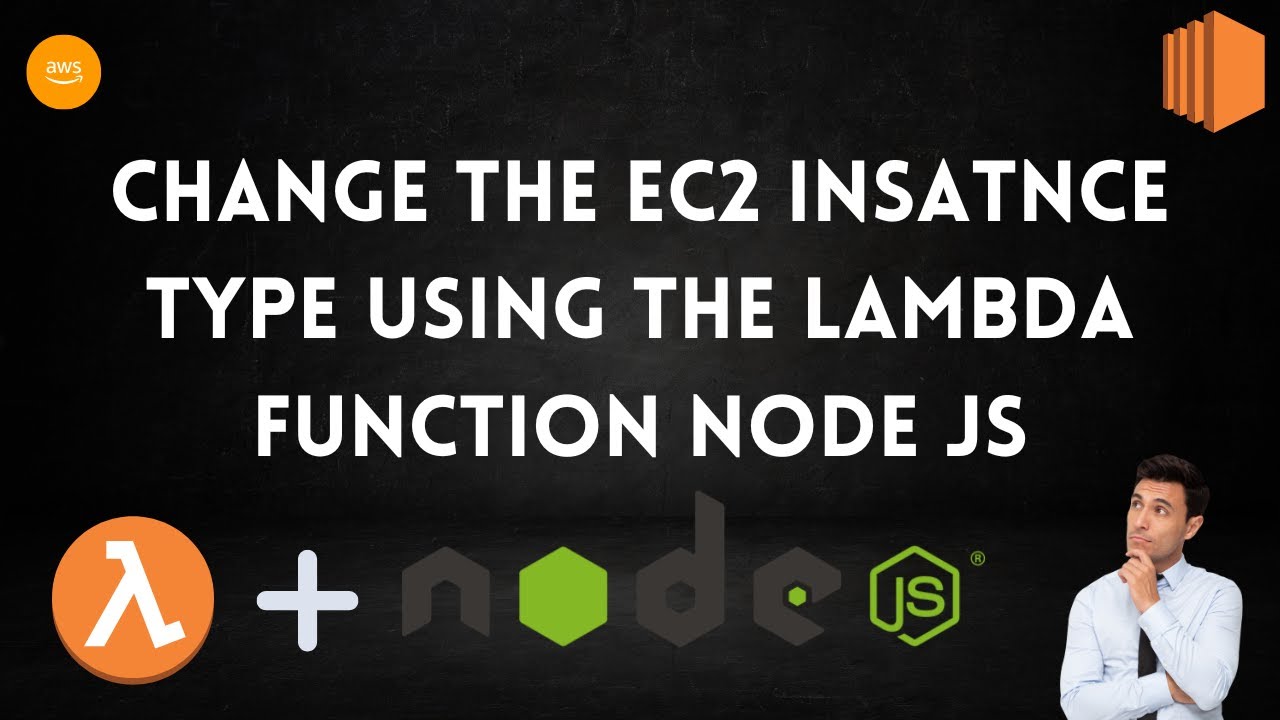 Automatically change AWS EC2 instance size with node js lambda function #aws #lambda