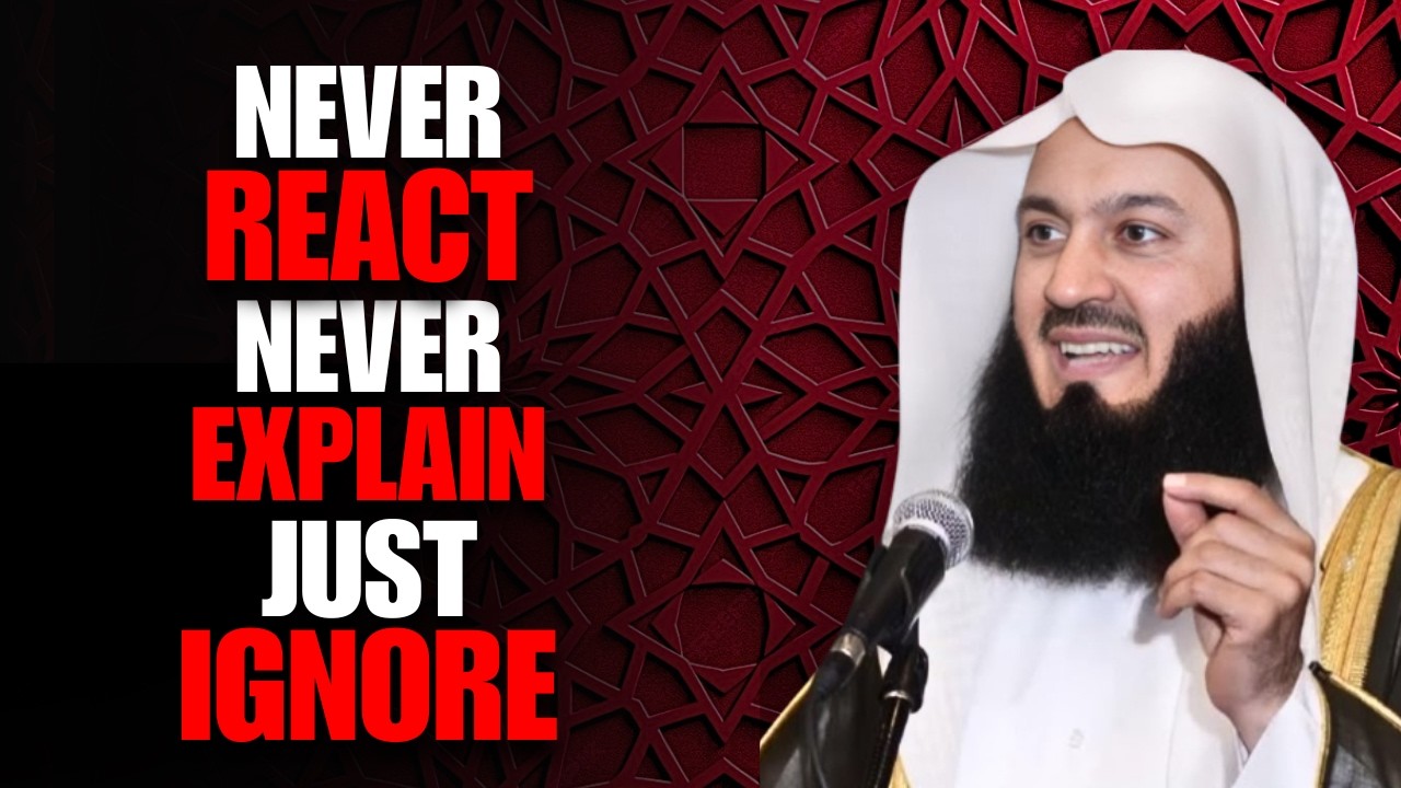 Never React to Disrespect Again (Do This Instead) | Powerful Islamic Reminder