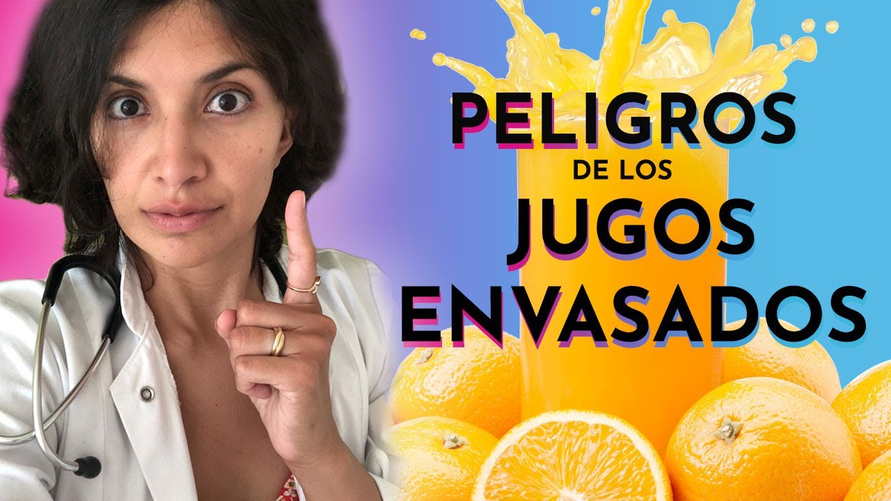 NUNCA tomes JUGOS ENVASADOS: problemas de SALUD y DA&Ntilde;OS debido a su jarabe de ma&iacute;z alto en FRUCTOSA