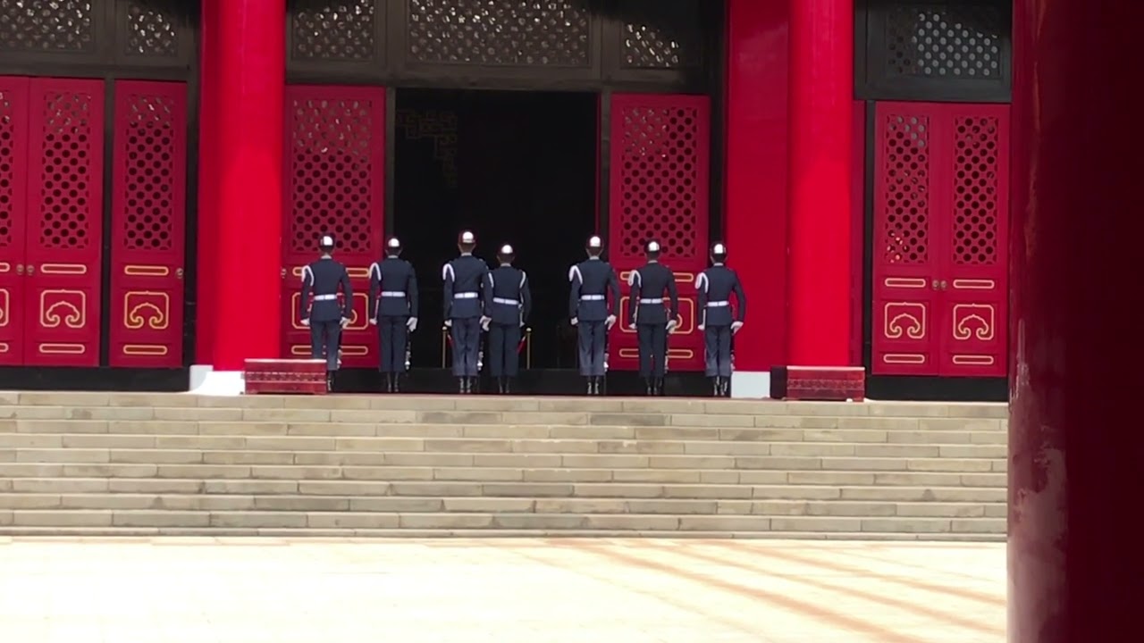 台湾  忠烈祠 警備兵交代式（再編集）