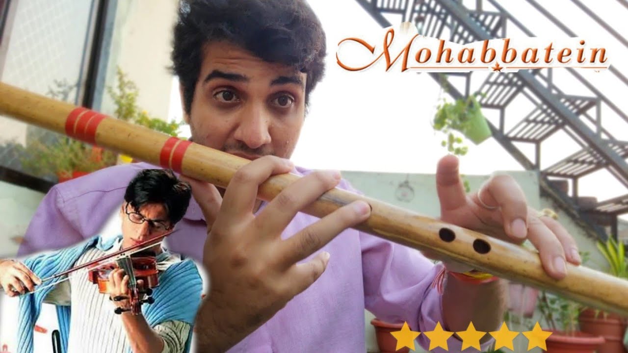 Chinmay Gaur | Learn Flute/ Mohabbatein theme music