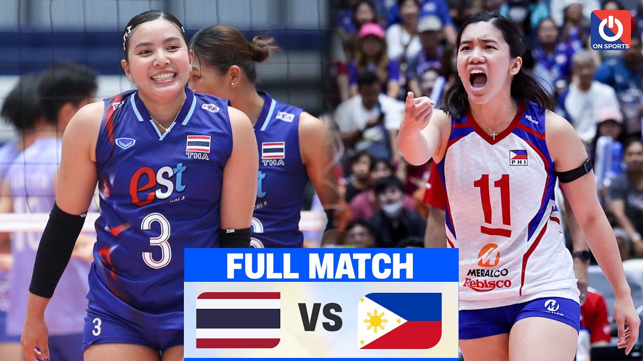 FULL HD | THAILAND vs. PHILIPPINES | Pornpun Guedpard vs. De Guzman - Phô diễn đẳng cấp