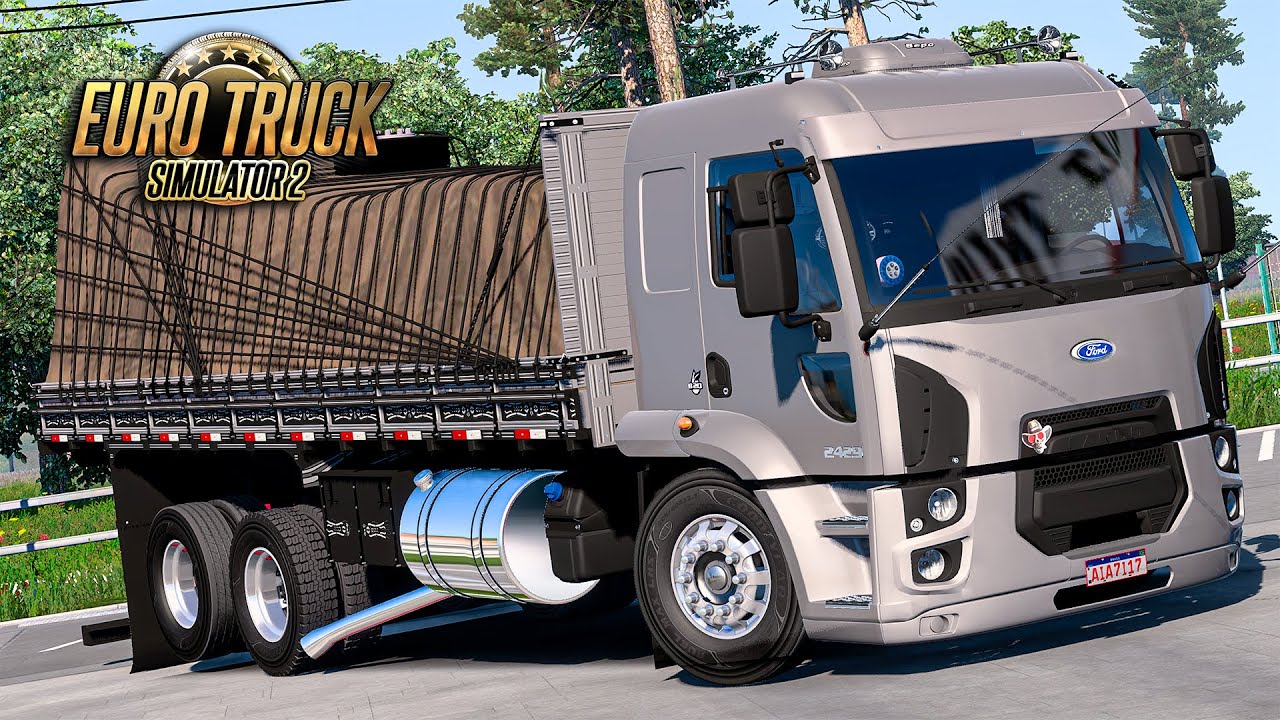Ford Cargo 2429 Carregado de Batata - Euro Truck 2 Mods 1.49